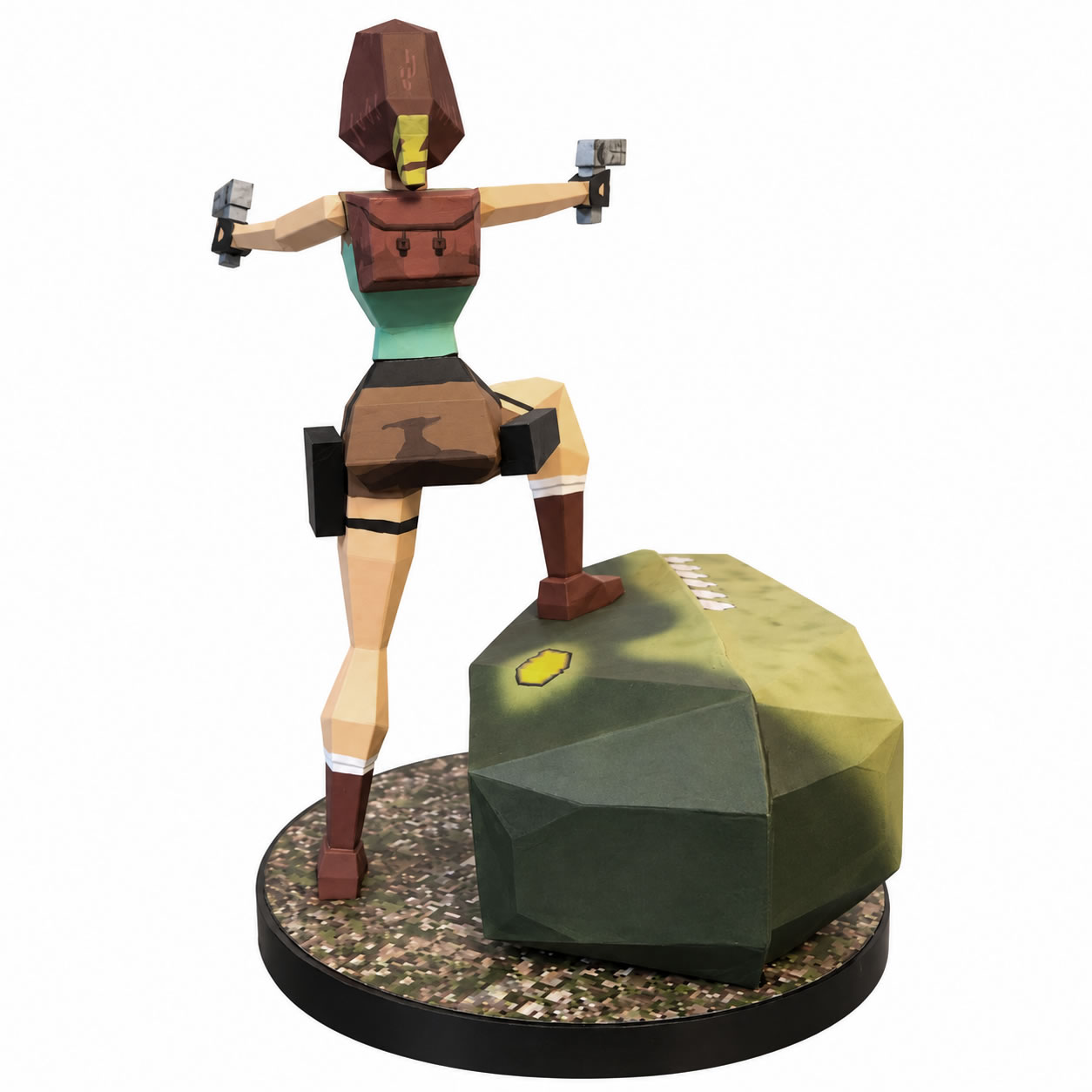 Tomb Raider (Lara vs. T-Rex) Statue - Image 4