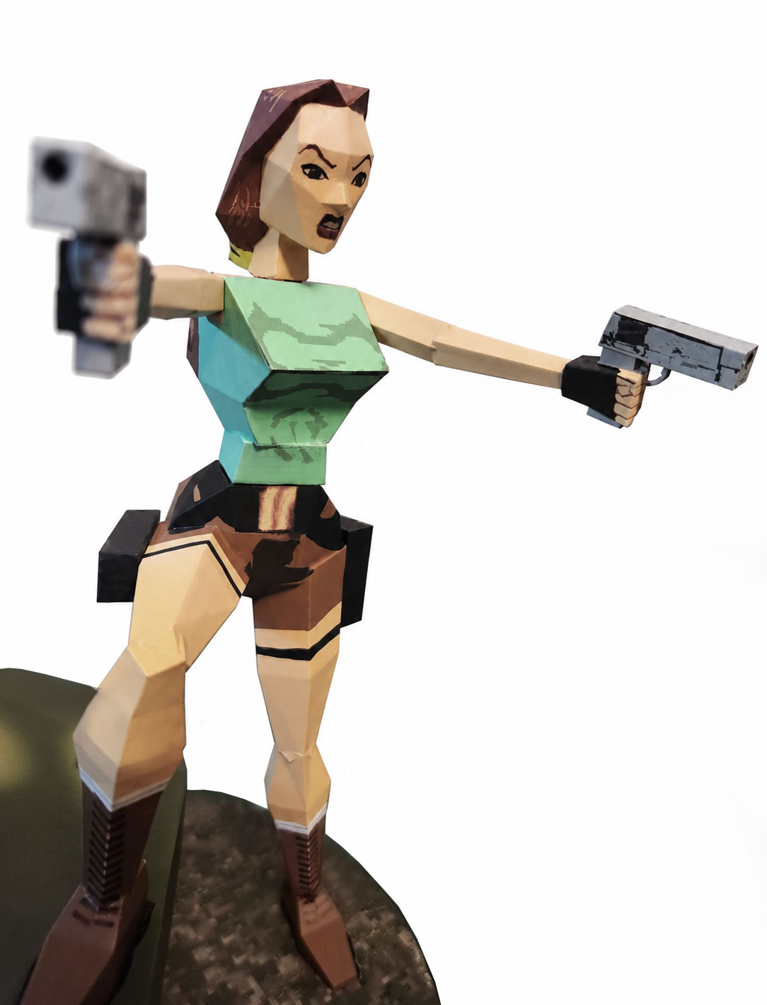 Tomb Raider (Lara vs. T-Rex) Statue - Image 6