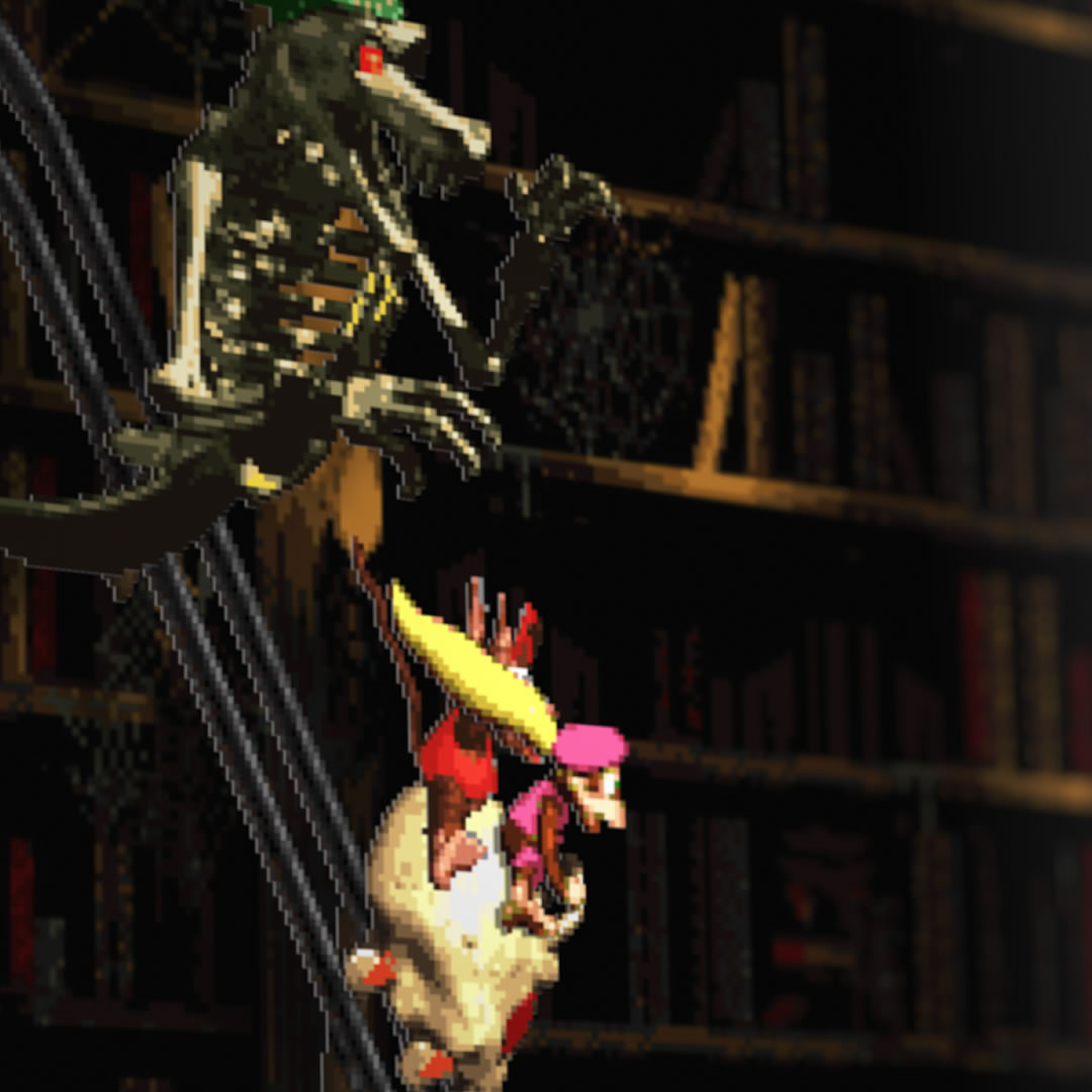 Donkey Kong Country 2 (Haunted Hall) - Image 5