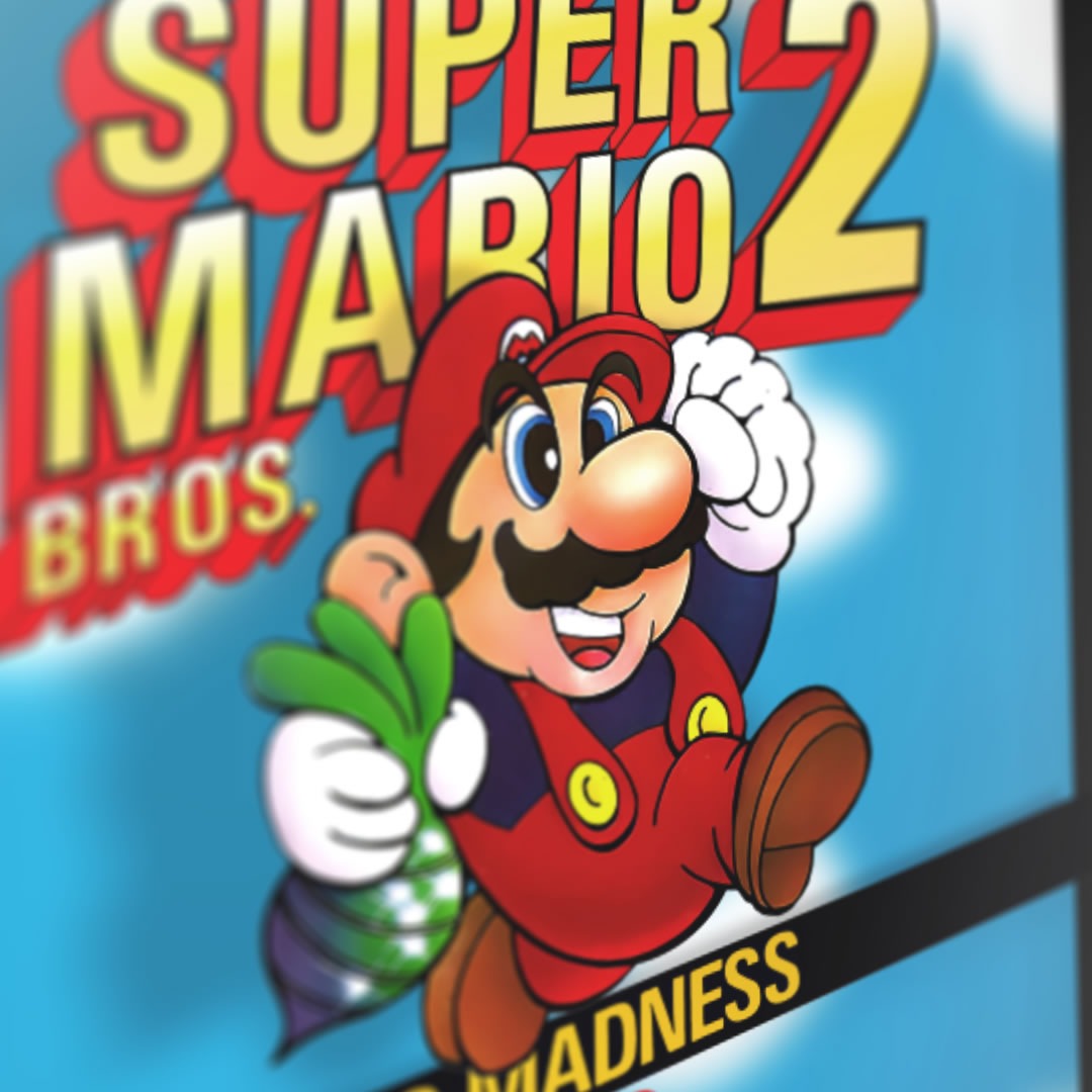 Super Mario Bros. 2 (Cover Art) - Image 5